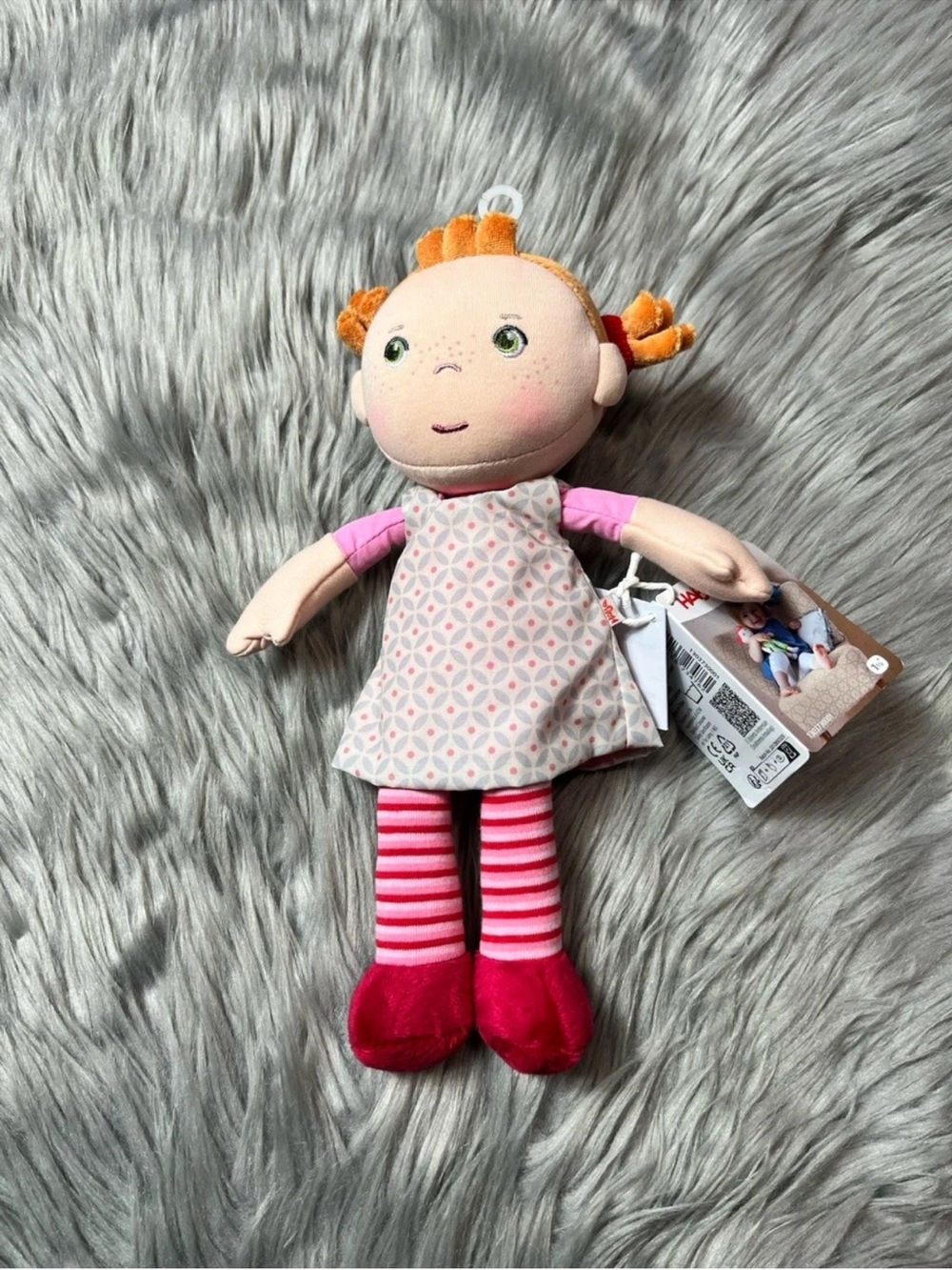 HABA Snug Up Doll Roya Red Head Stuffed Doll Toy